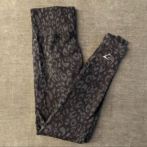 Gymshark Adapt Animal Seamless Leggings - Black, Small